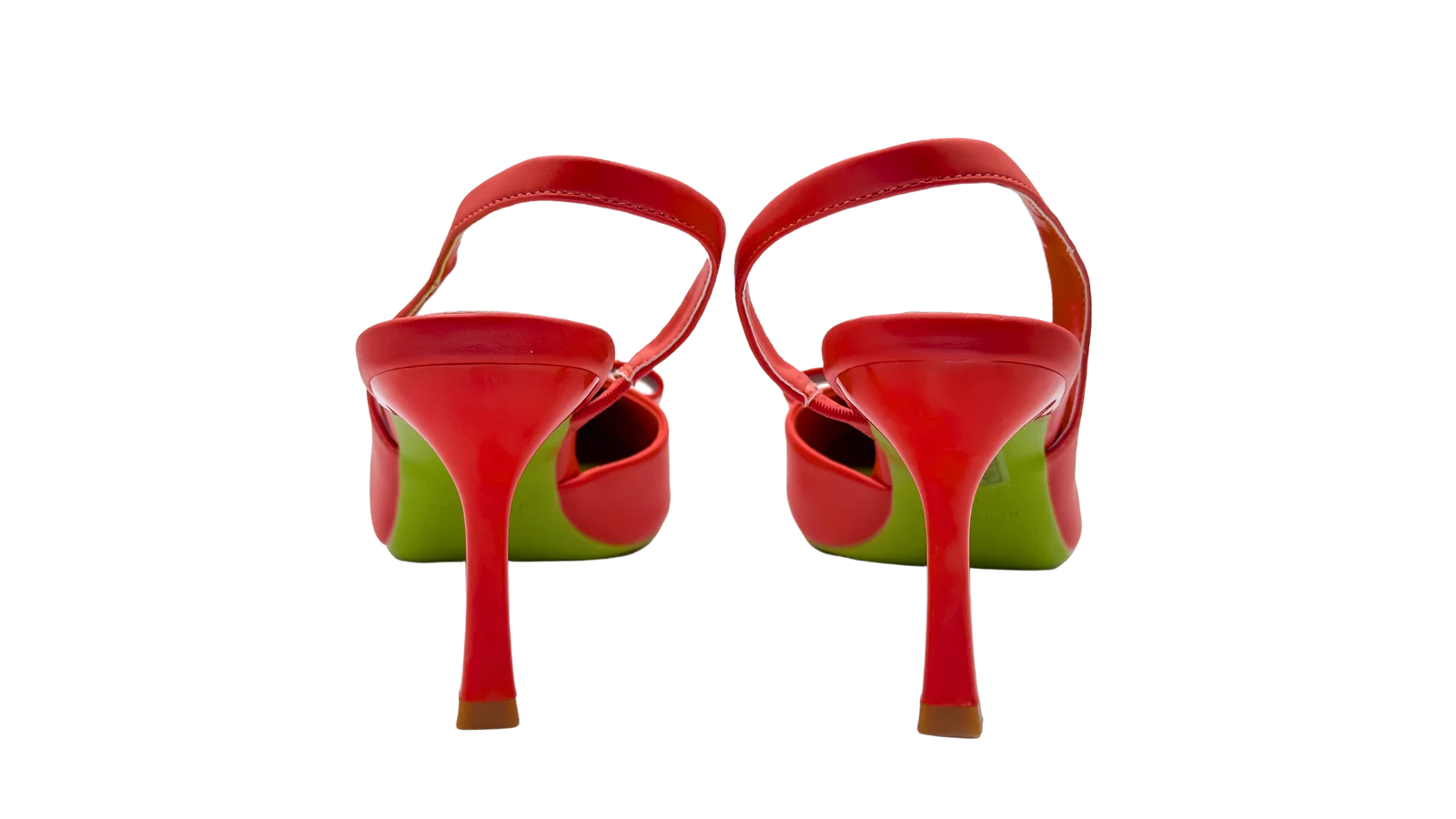 AVAR Shoes Bio-Luxe Heels Amber made from eco-friendly apple leather, offering a stylish and sustainable footwear choice for conscious consumers.