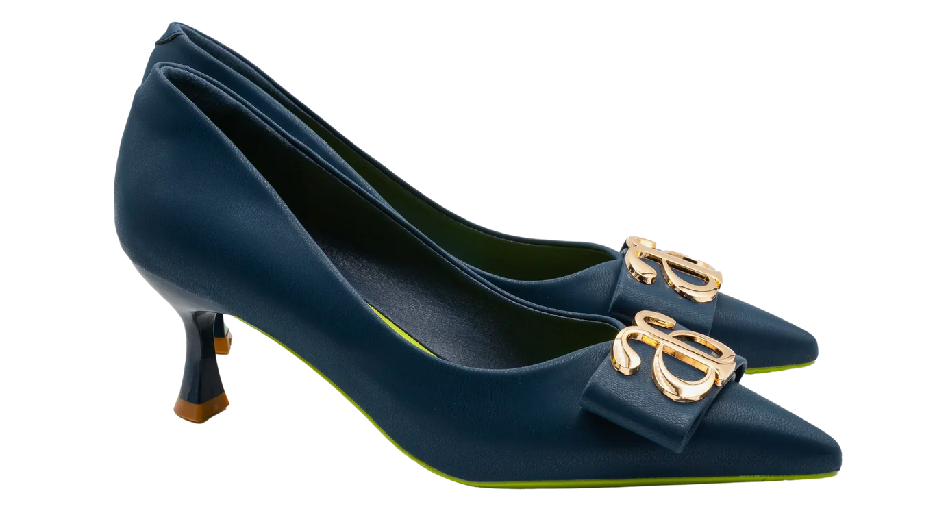 Eco Glam Heels Blue