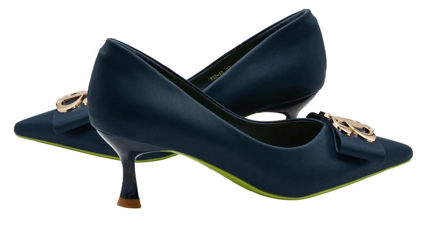 Eco Glam Heels Blue